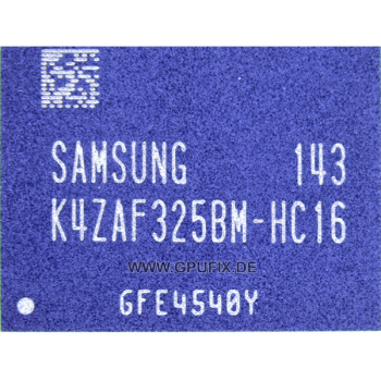 Samsung K4ZAF325BM-HC16 GDDR6 DRAM FBGA